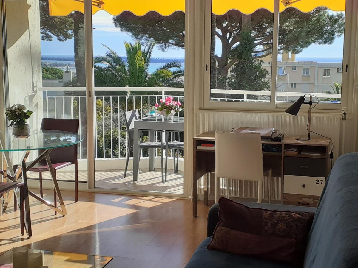 Spacieux Studio 37M2 - Terrasse Vue Mer 칸느 외부 사진